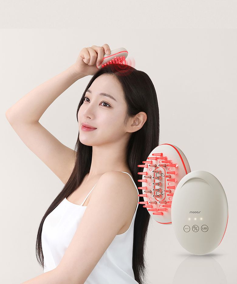 3 in 1 EMS 두피 케어 마사지기 뷰티디바이스