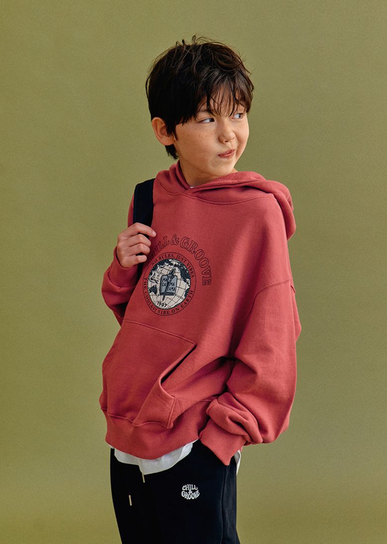 Vibe hoody / red