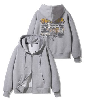 OUTSIDER 투웨이 후드 집업 AZH297 (2 COLOR)