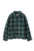 Liverty Buffalo Check Trucker Jacket Green
