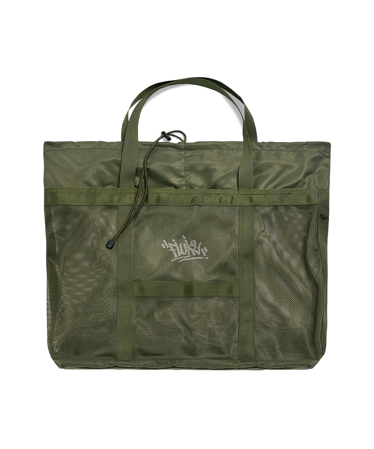 플루크(FLUKE) 어스 아웃도어 시그니처 로고 토트백 카키 FBG105