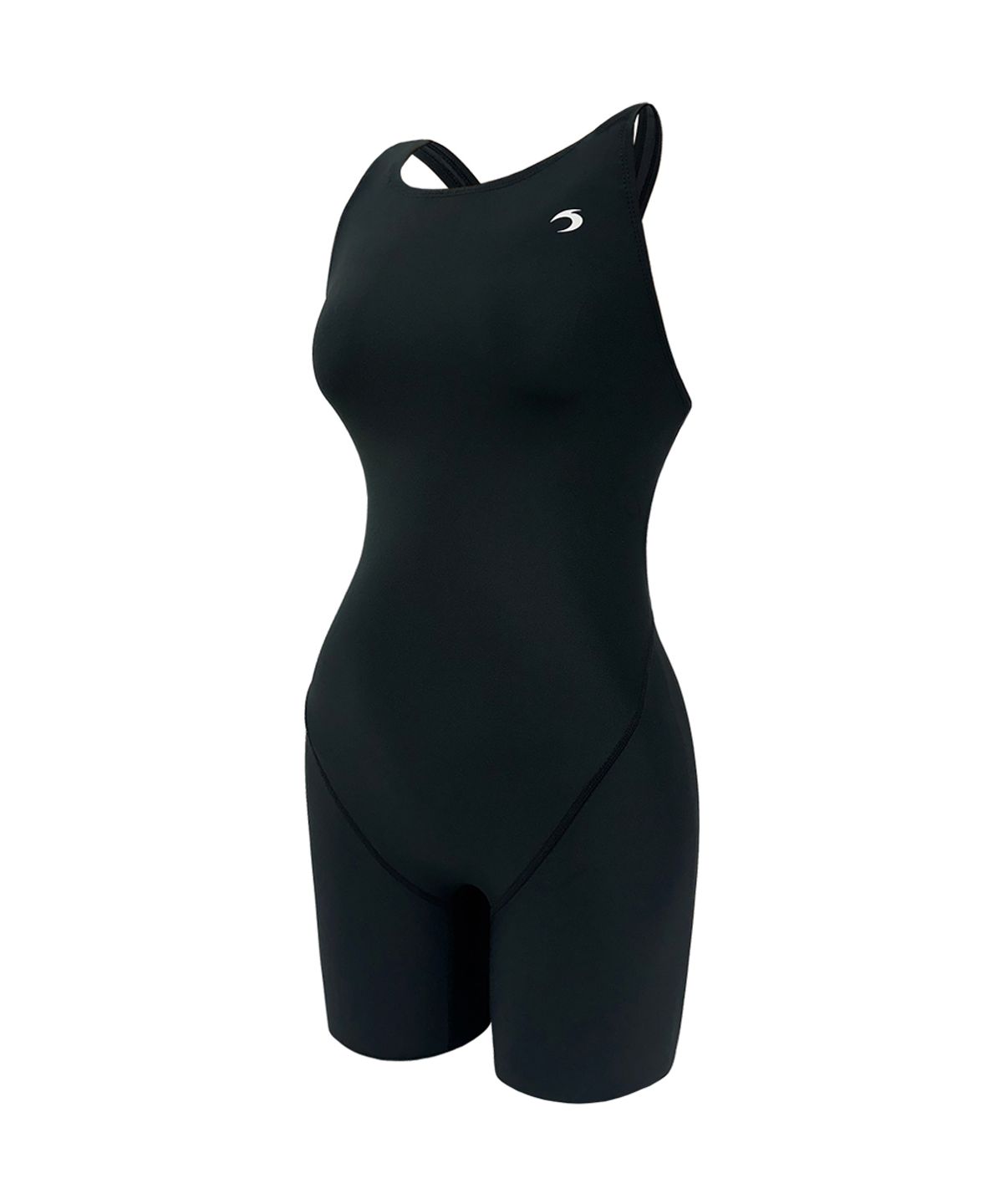 티에스스포츠(TS SPORTS) 여성 X백 라인 5부 반신 실내수영복 M2551