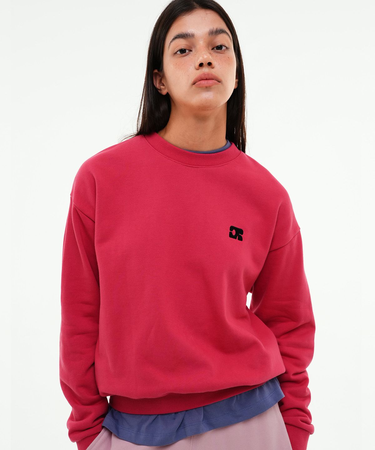 센토르(CENTAUR.KR) CENTAUR EMBLEM SWEATSHIRT_RED