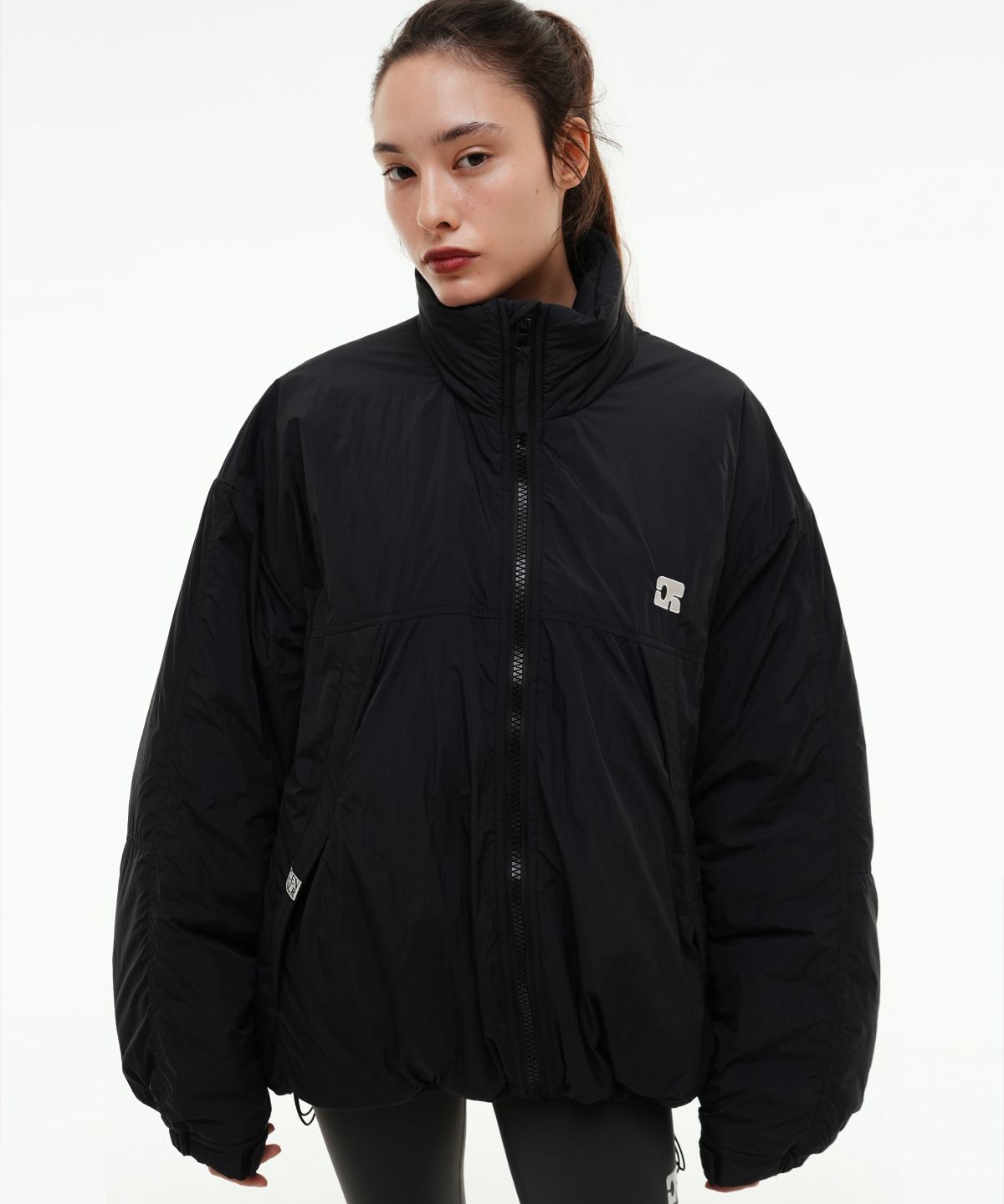 센토르(CENTAUR.KR) CENTAUR OVERSIZED PADDED JUMPER_BLACK