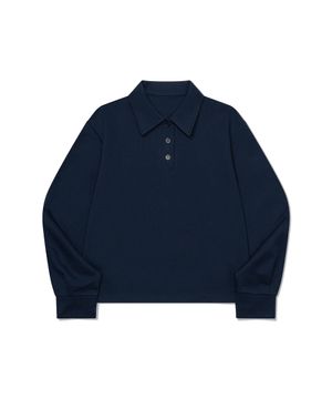 Solid Tone Polo Shirt (NAVY)