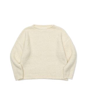 Bouclé Knit Pullover (IVORY)