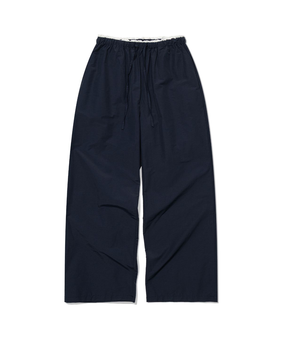 모아(MOAA) Lace Trim Lounge Pants (Fade NAVY)