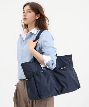 17포켓의  나일론 보부상가방_코지백 [네이비]