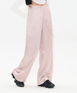 Satin Lounge Pants (PINK)