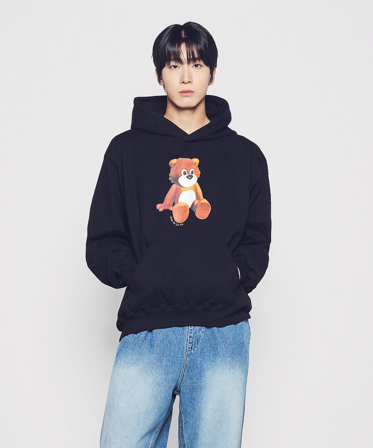 아크메드라비(ACME DE LA VIE) AC TEDDY BEAR HOODIE (2 COLOR)