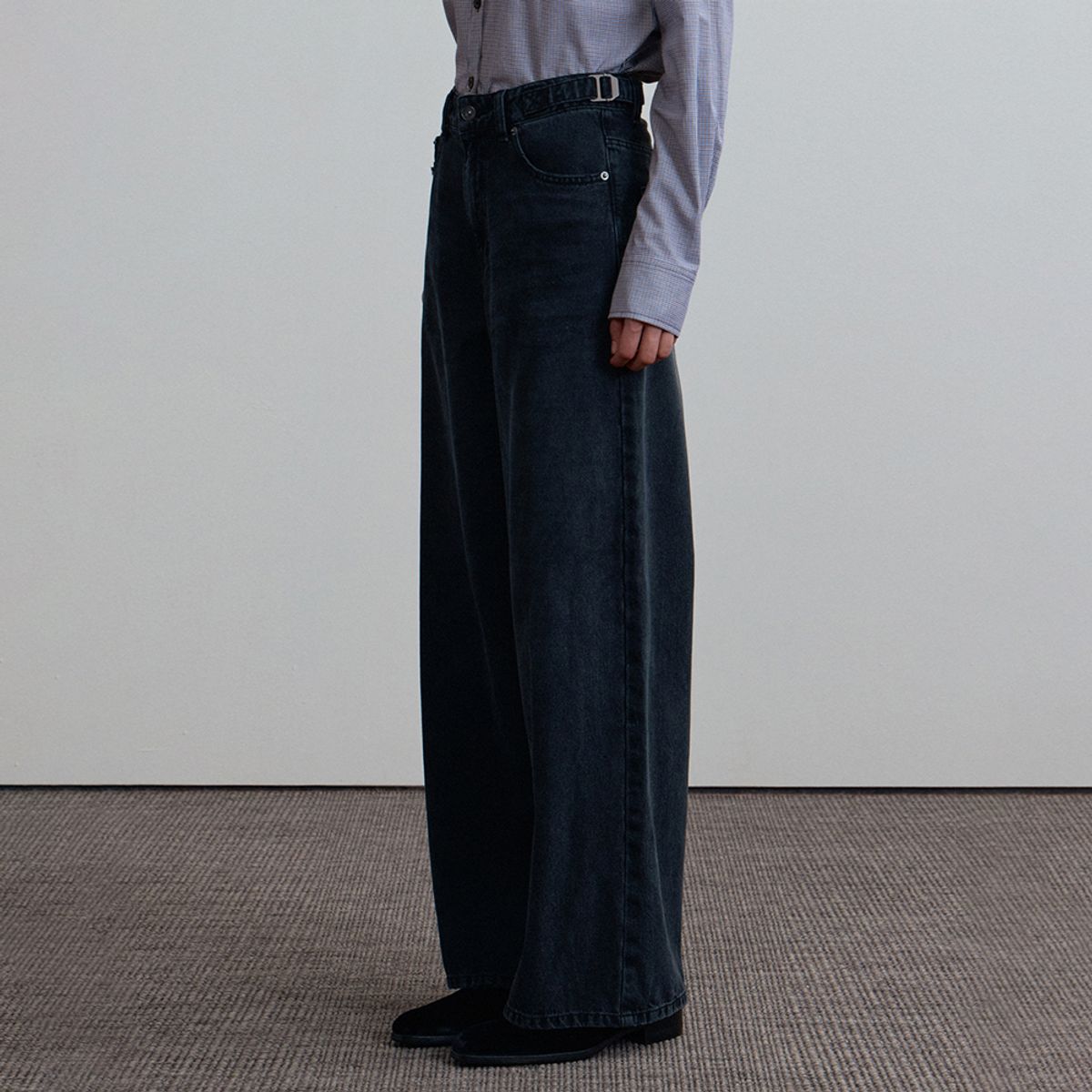 퍼블리카엑스(PUBLICKA X) MELINE PANTS CHARCOAL