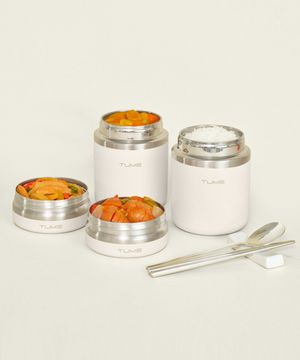 투고 보온도시락 4P