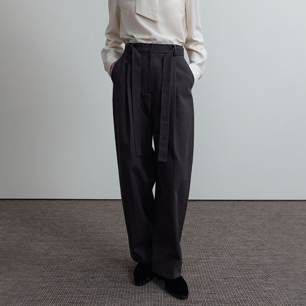 퍼블리카엑스(PUBLICKA X) REESE PANTS DARK BROWN
