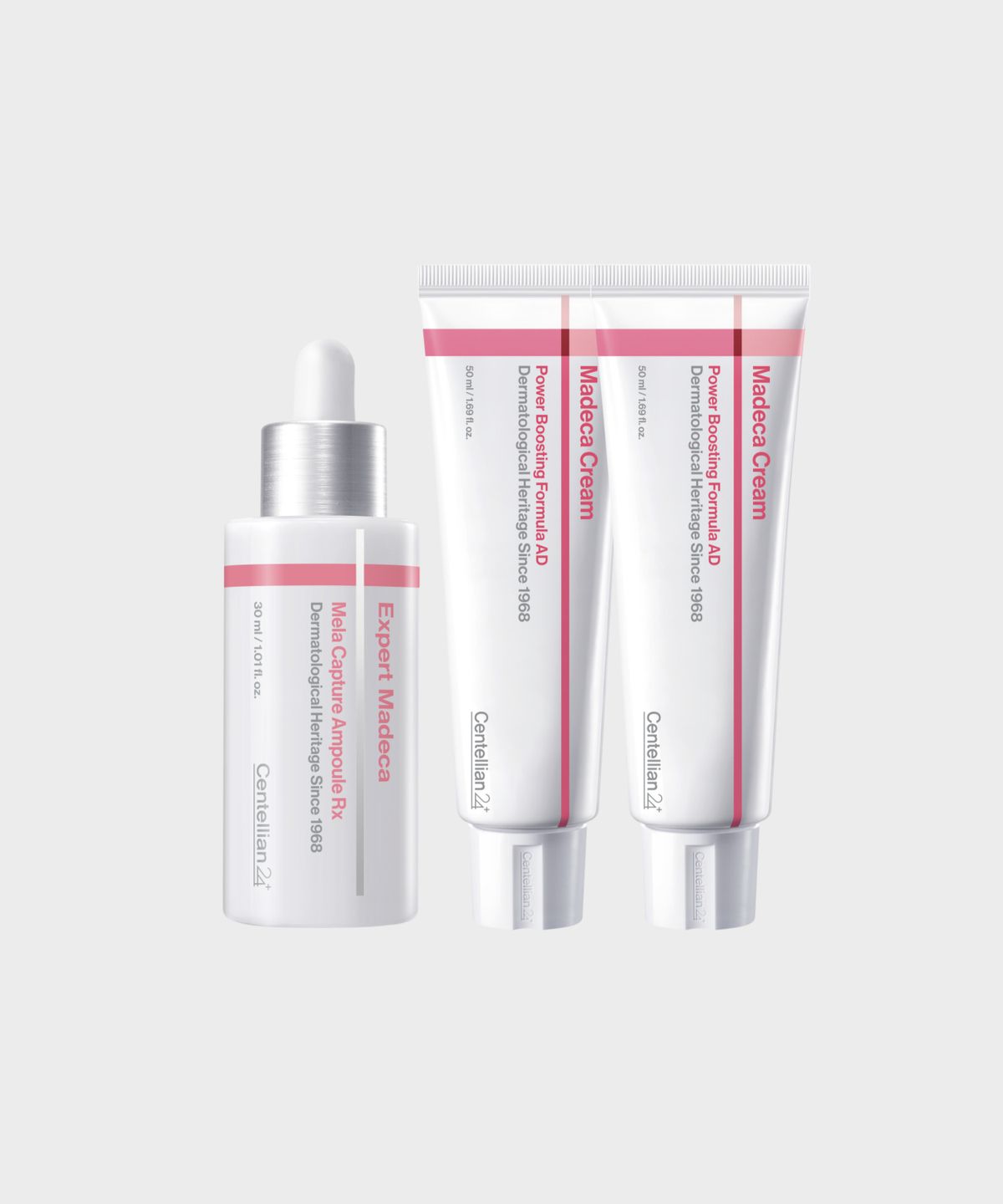 센텔리안24(CENTELLIAN24) 마데카크림 파워부스팅 포뮬러 AD 50ml 2개+엑스퍼트 마데카 멜라캡처 앰플 알엑스 30ml
