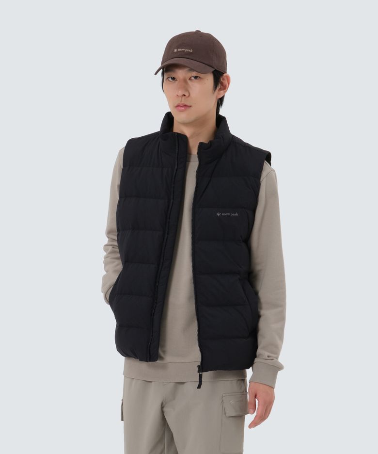 랜드에어 스탠드넥 경량 다운 베스트 (S25WMGDV40) Black