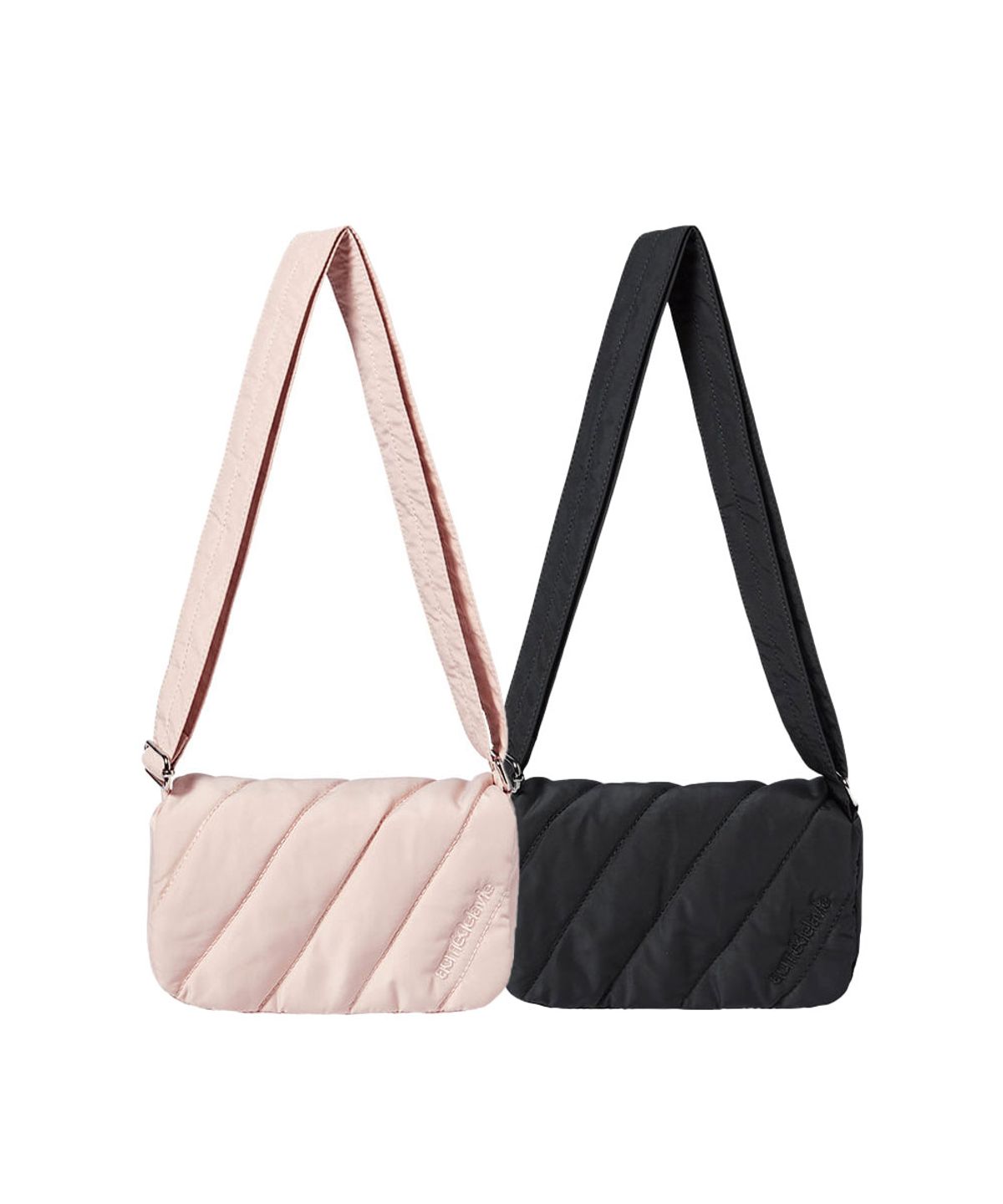 아크메드라비(ACME DE LA VIE) DIAGONAL PADDED CROSS BAG (2 COLOR)