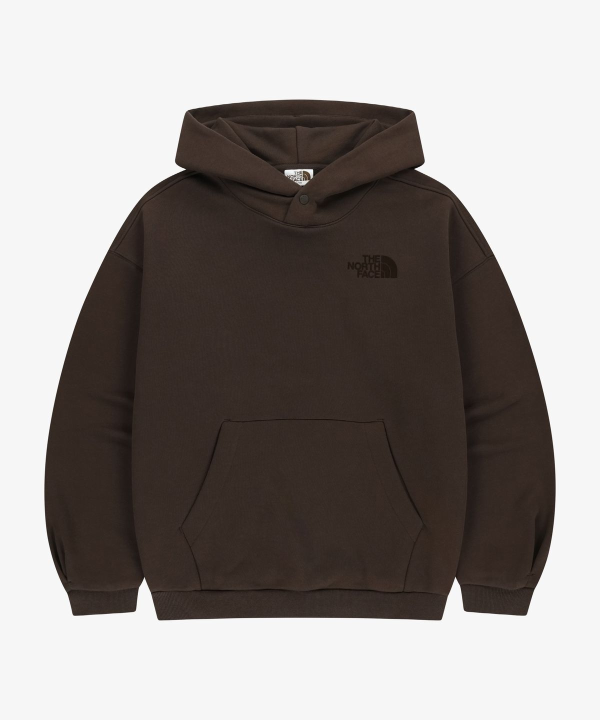 노스페이스(THE NORTH FACE) NM5PR52K 로고 후드 풀오버 COCOA_BROWN