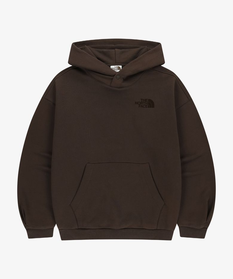 NM5PR52K 로고 후드 풀오버 COCOA_BROWN