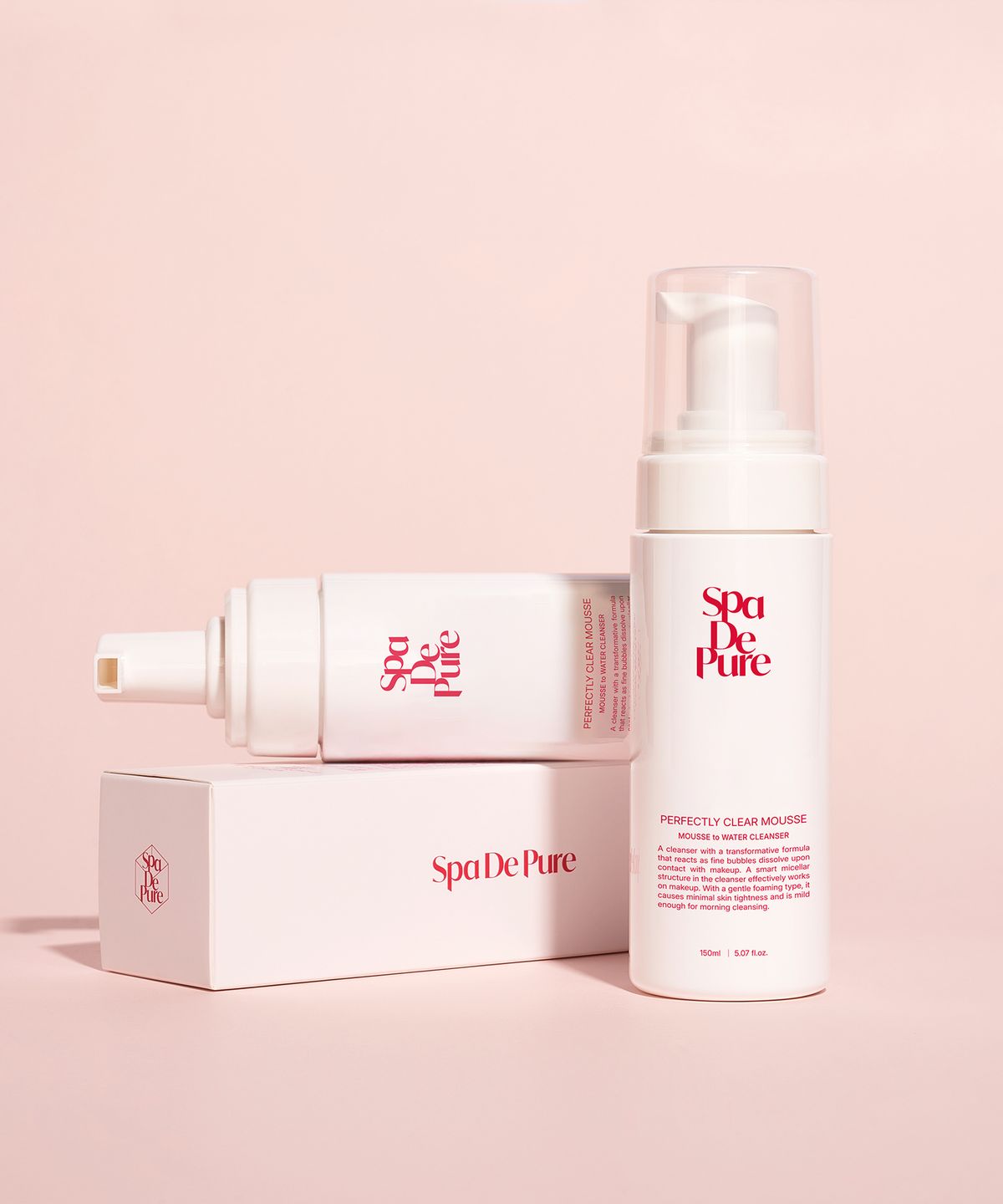 스파드퓨어(SPADEPURE) 퍼펙틀리 클리어 클렌징폼 150g