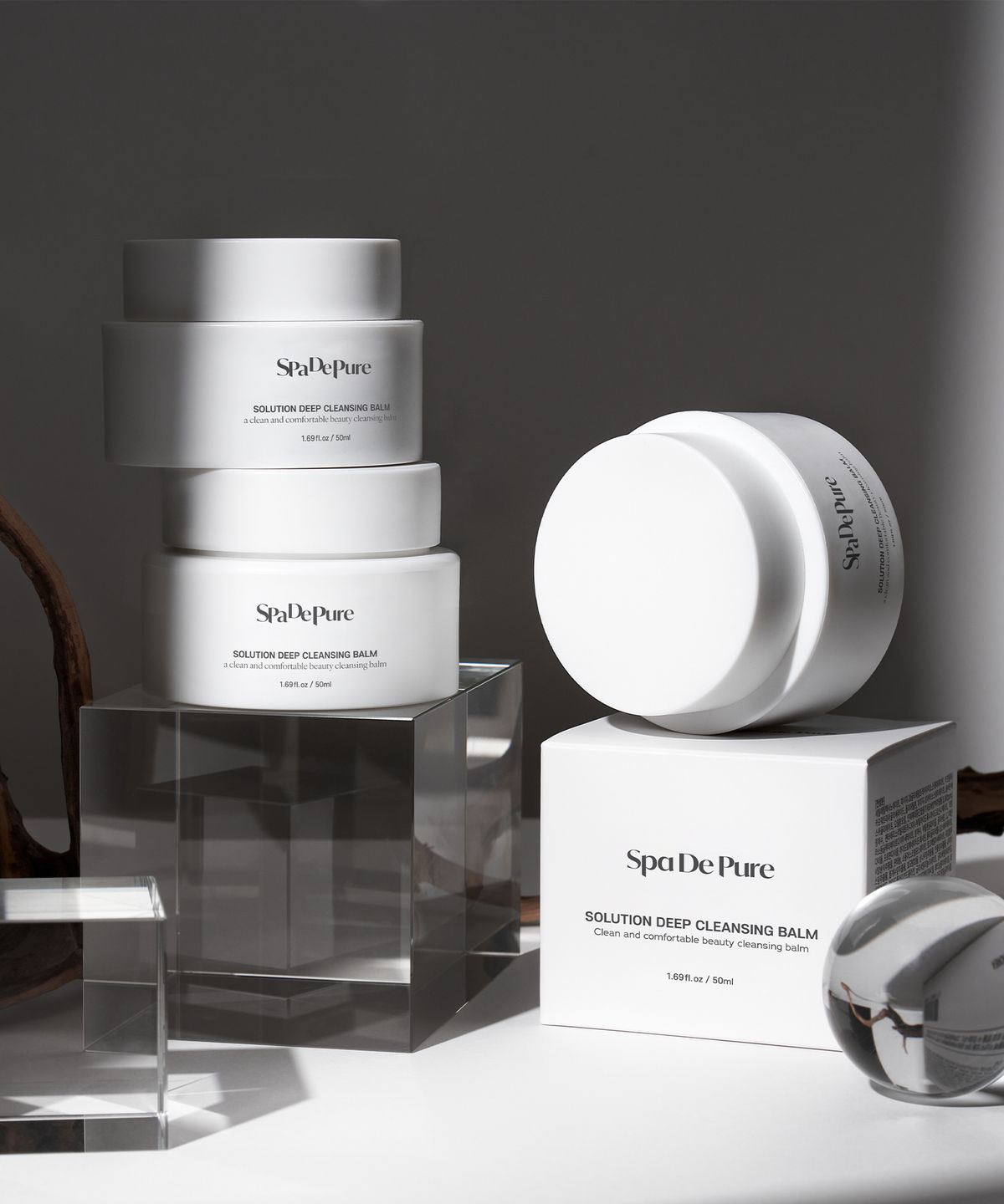 스파드퓨어(SPADEPURE) 솔루션 딥 클렌징 밤 50g
