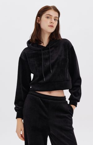 웜 골지 후드 티셔츠 HTWTP3L07T