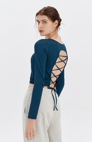 심리스 백스트링 인브라 긴팔티 HTWTL3K14T