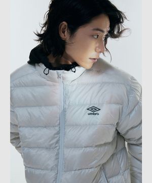 페더플렉스 경량 스탠넥 다운 자켓 화이트(UQ321CDJ93)