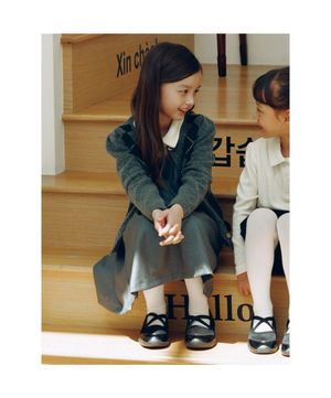 러블리 베스트형 원피스  그레이 (BI5971G023)