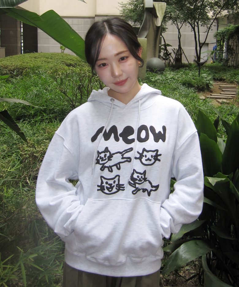 두들 미야오 후디 (라이트 그레이)