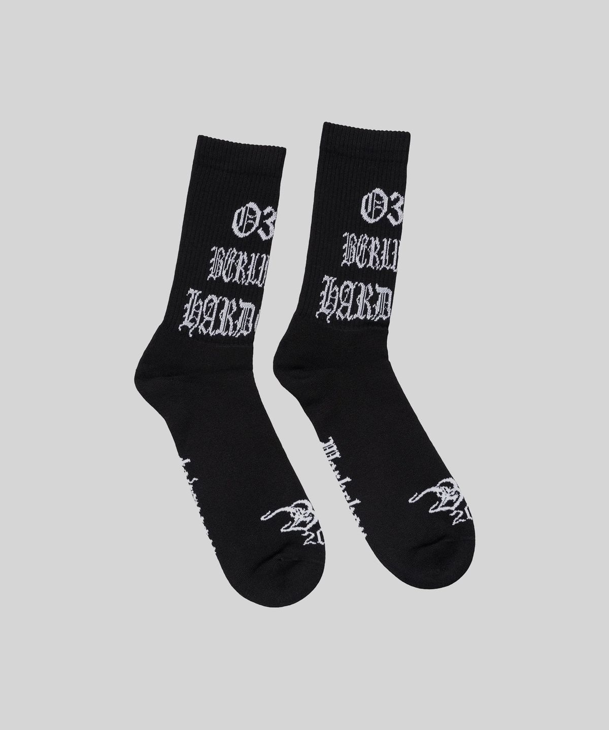 032씨(032C) (U) 하드코어 2001 삭스 블랙 HARDCORE SINCE 2001 SOCKS BLACK