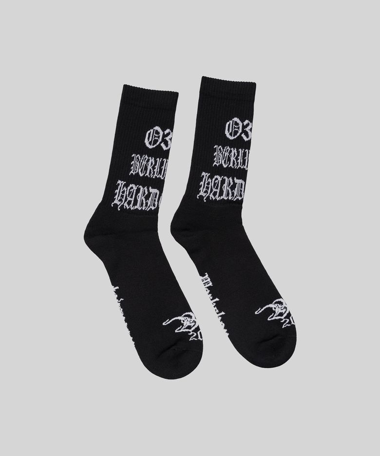 (U) 하드코어 2001 삭스 블랙 HARDCORE SINCE 2001 SOCKS BLACK