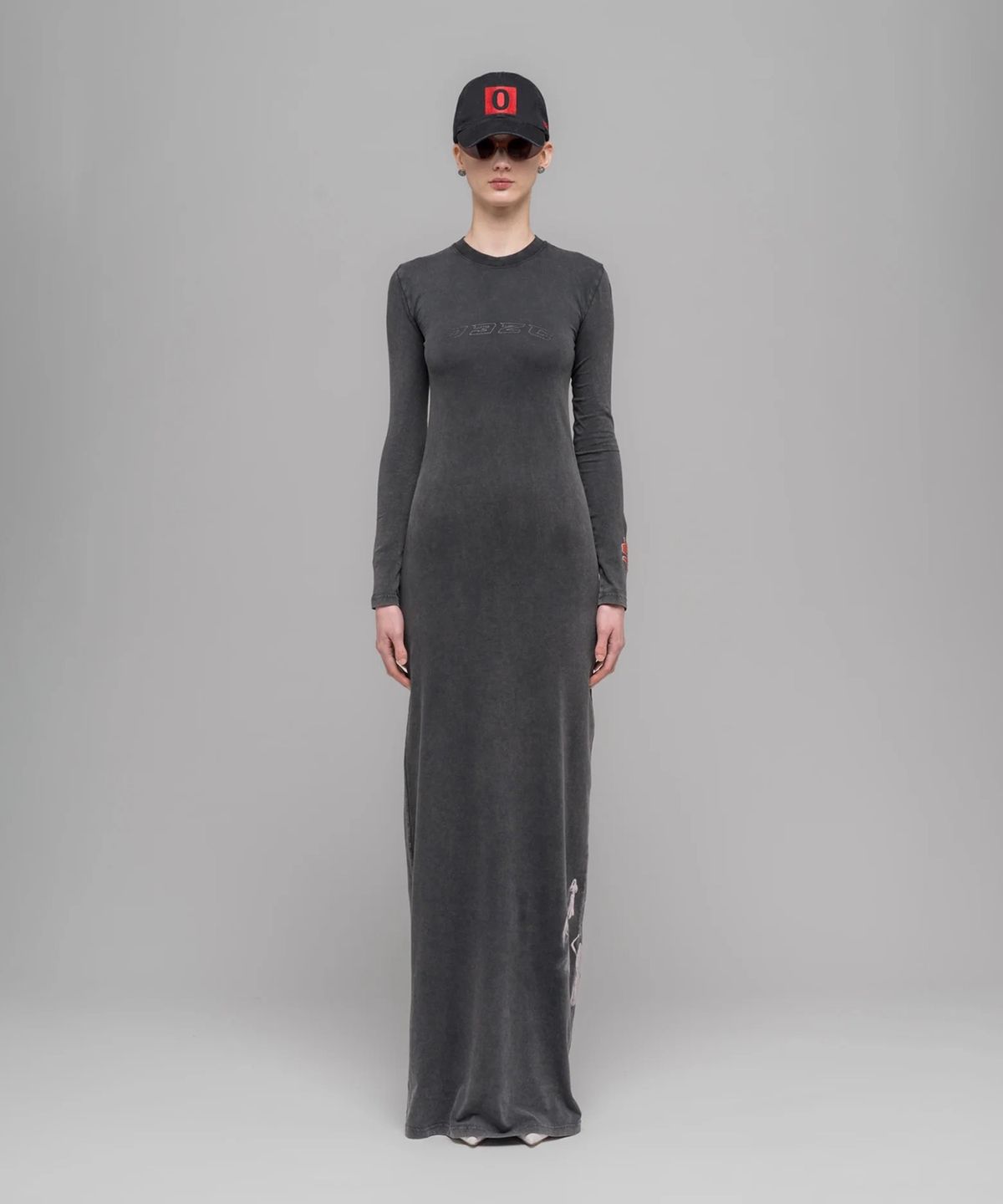 032씨(032C) (W) 헨젤 앤 그레텔 드레스 페이디드 블랙 HANSEL AND GRETEL DRESS FADED BLACK