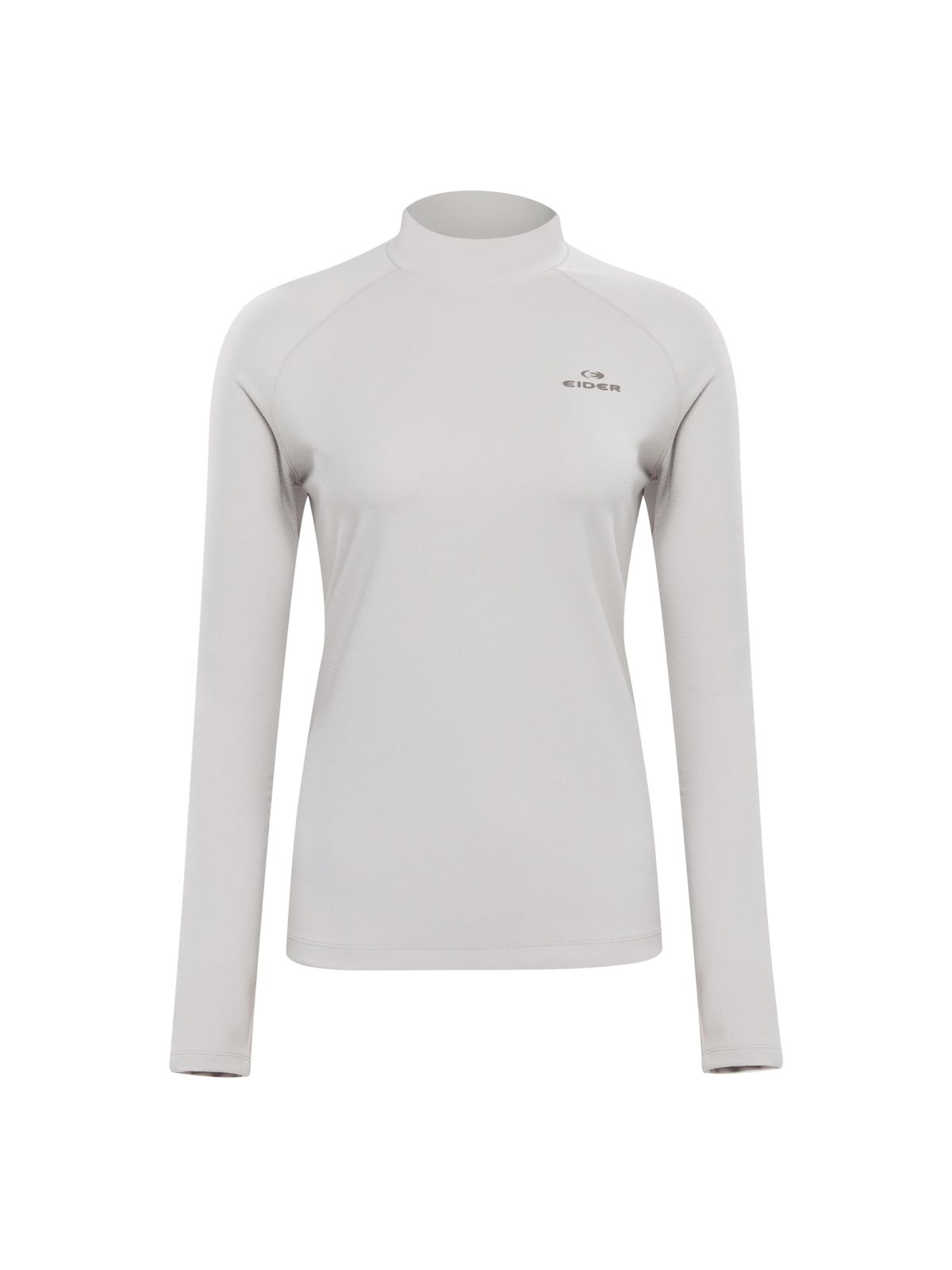 아이더(EIDER) BASIC (베이직) 여성 긴팔 터틀넥 티셔츠_Grayish BEIGE