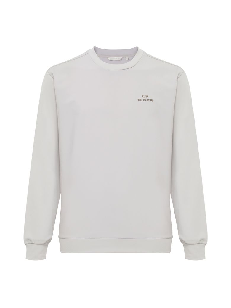 WEATHER FLEX (웨더 플렉스) 남성 하이브리드 라운드 티셔츠_Grayish BEIGE
