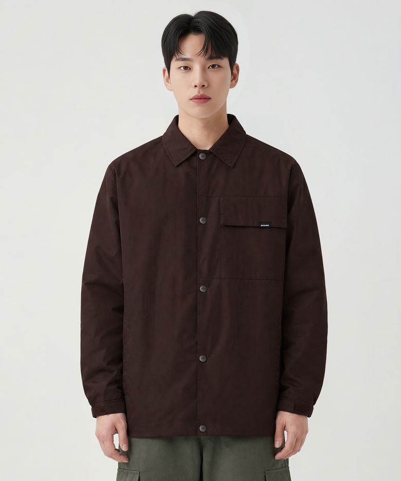 RIDGE (릿지) 남성 옥타 안감형 셔켓_Brown