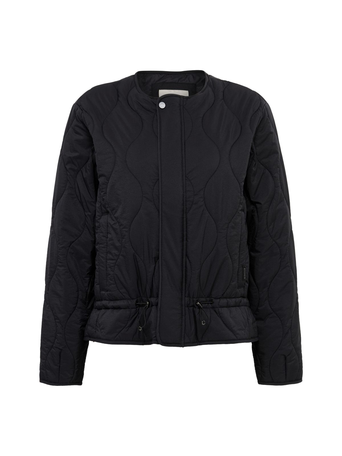 아이더(EIDER) SHIRRING (셔링) 여성 퀼팅 패딩 자켓_Black