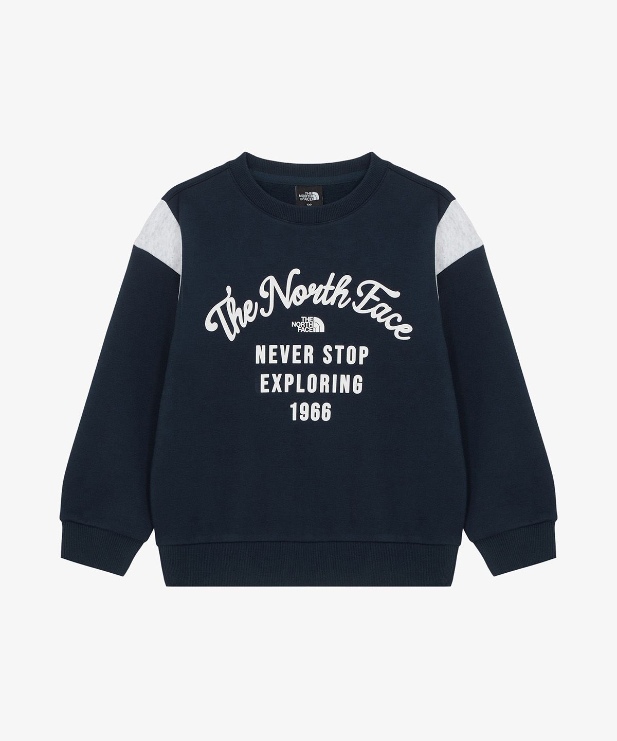 노스페이스 키즈(THE NORTH FACE KIDS) 키즈 플레이런 스웻셔츠 NM5MR51T_NAV