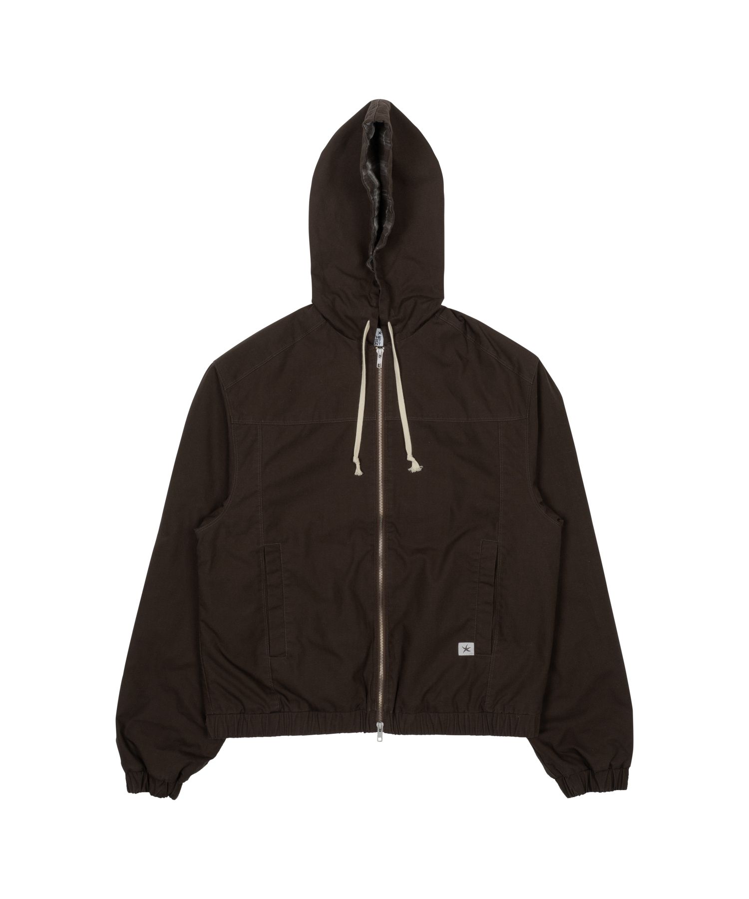 MUSINSA | THE COLDEST MOMENT TCM mini logo active jacket (brown)