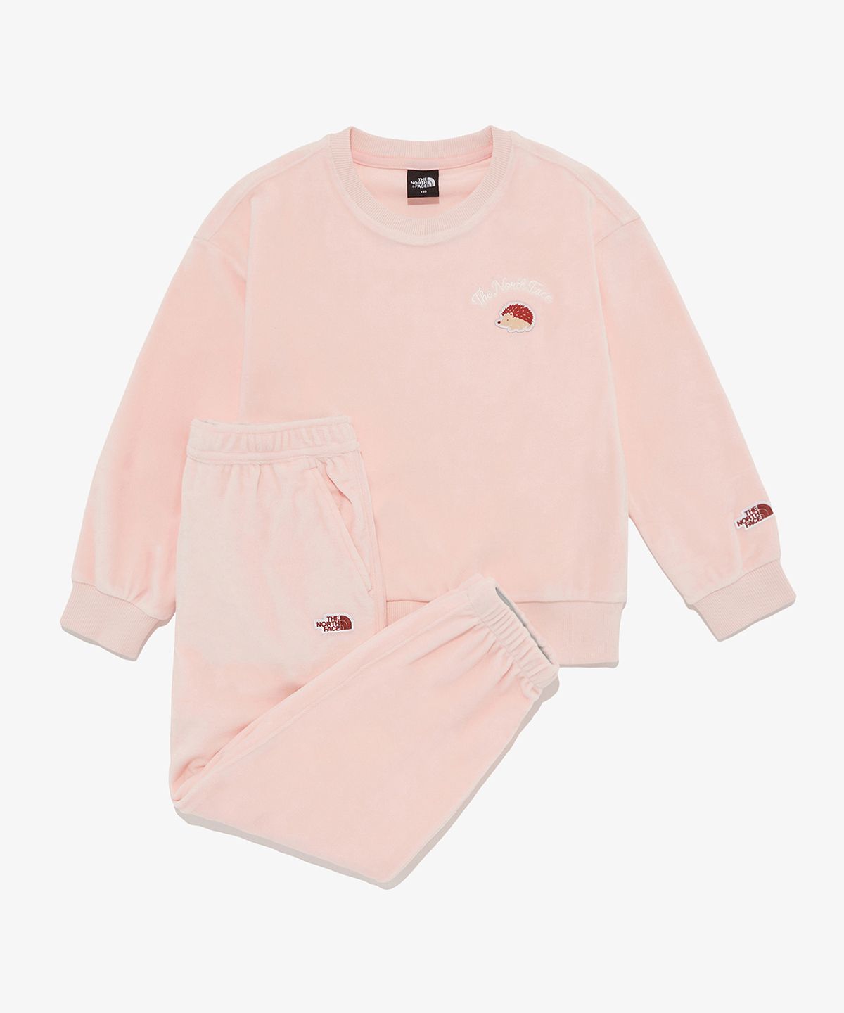 노스페이스 키즈(THE NORTH FACE KIDS) 키즈 애니메이트 스웻 세트 NM5MR62U_PAP