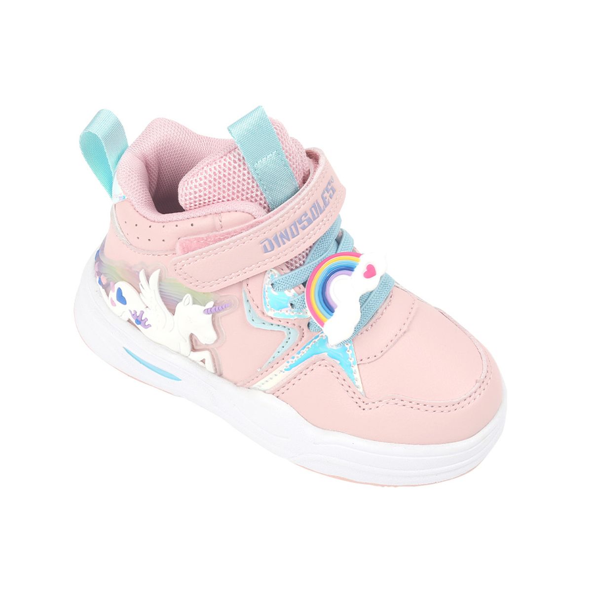 다이노솔즈(DINOSOLES) 유니콘 비너스 미드 핑크