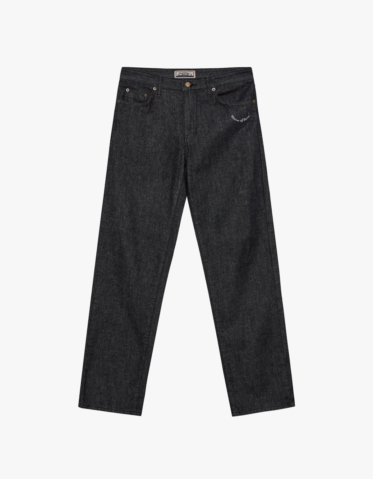 사로스(saros) saros denim pants - Black(1)