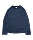 TCM mini logo stripe long sleeve (blue/navy)