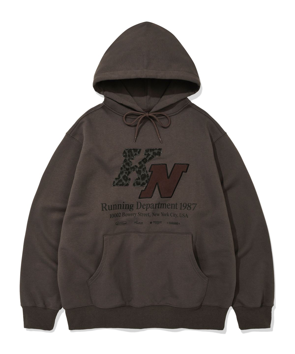 카네이테이(KANEITEI) KN-DEPT HOODIE (BROWN)
