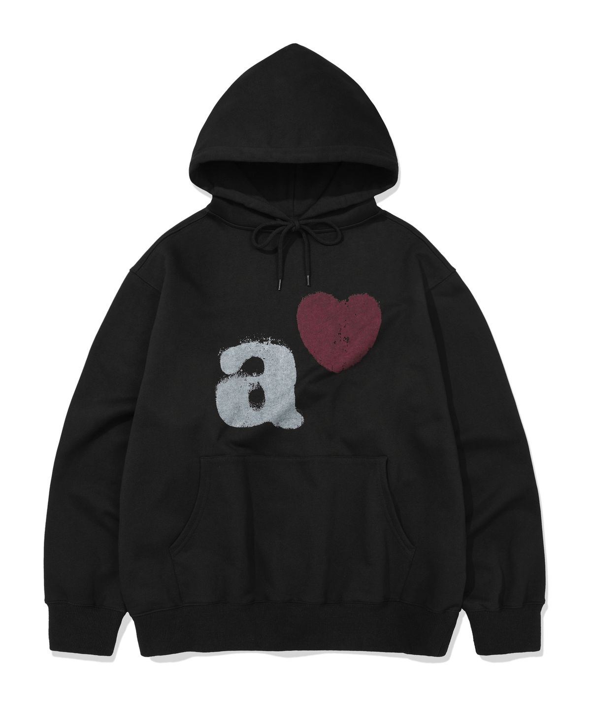 카네이테이(KANEITEI) A LOVE HOODIE (BLACK)