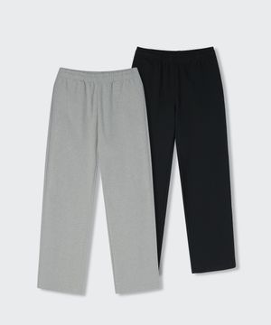 라운지 스웨트 팬츠 2팩