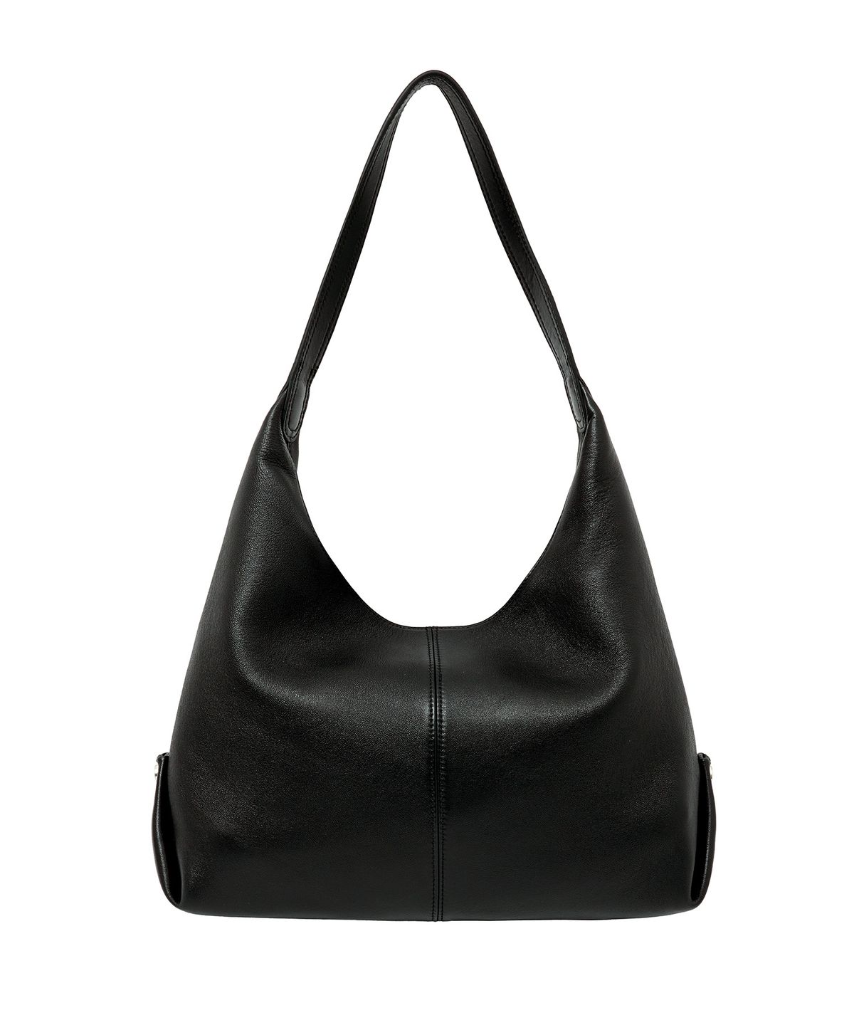 시야쥬(SIYAZU) SIAC3076 Lambskin Flow Bag L_Black