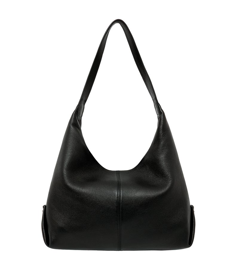 SIAC3076 Lambskin Flow Bag L_Black