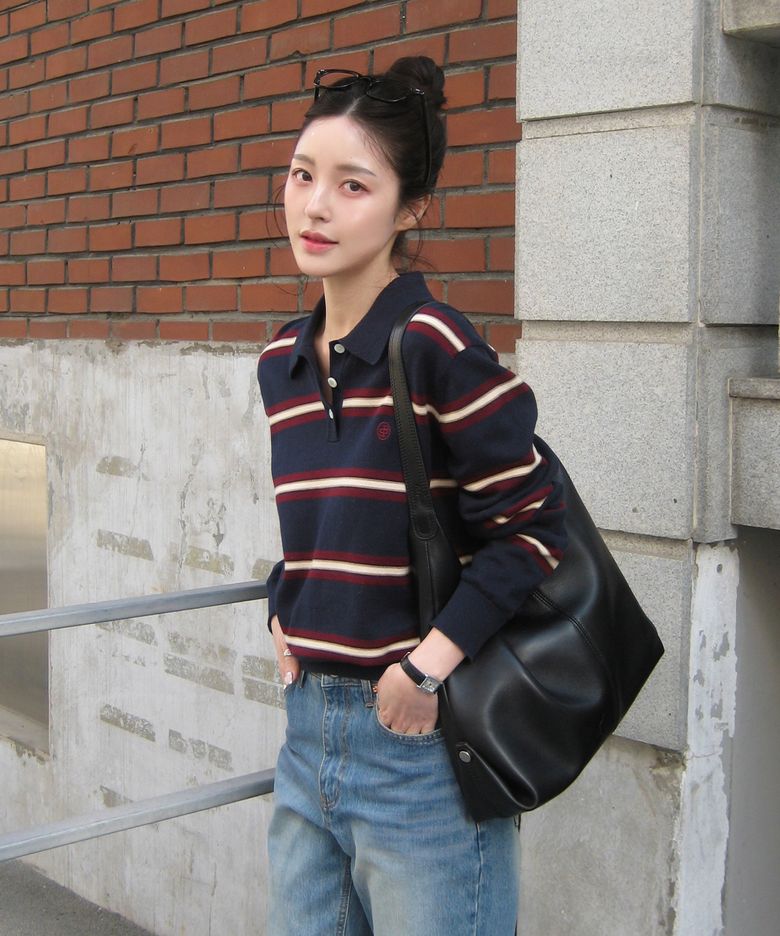 SIAC3076 Lambskin Flow Bag L_Black