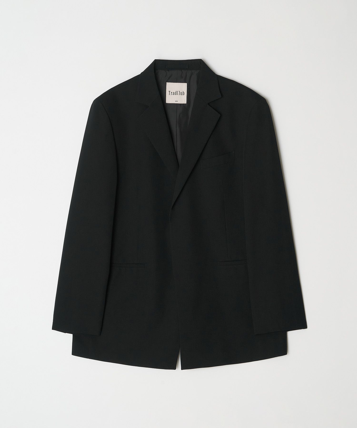 MUSINSA | TRADCLUB Core Hidden Button Over Set-up Suit