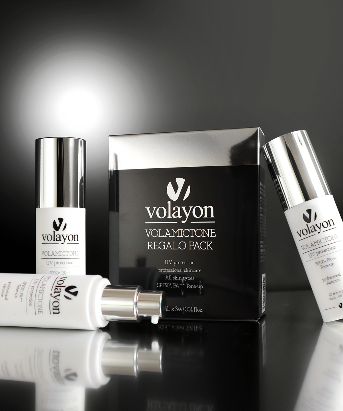 볼라욘(VOLAYON) [썬비비] 자외선차단 볼라믹톤 리가로 팩 30ml x 3개입